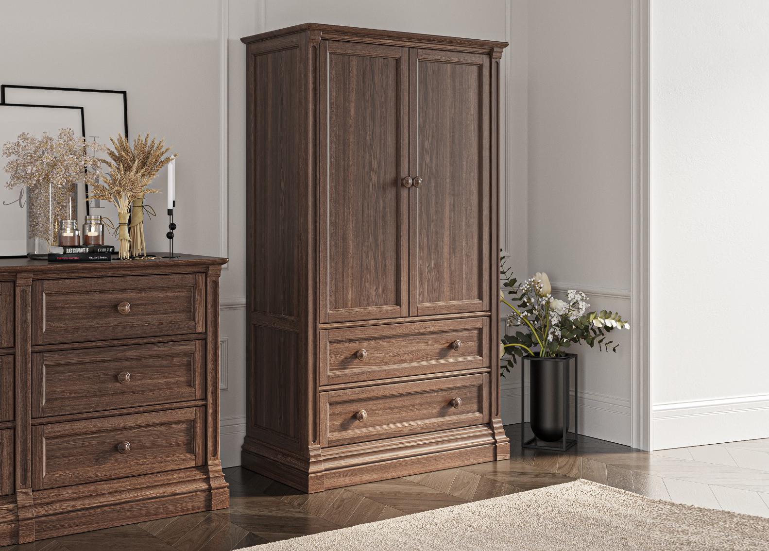 Dulap din lemn masiv