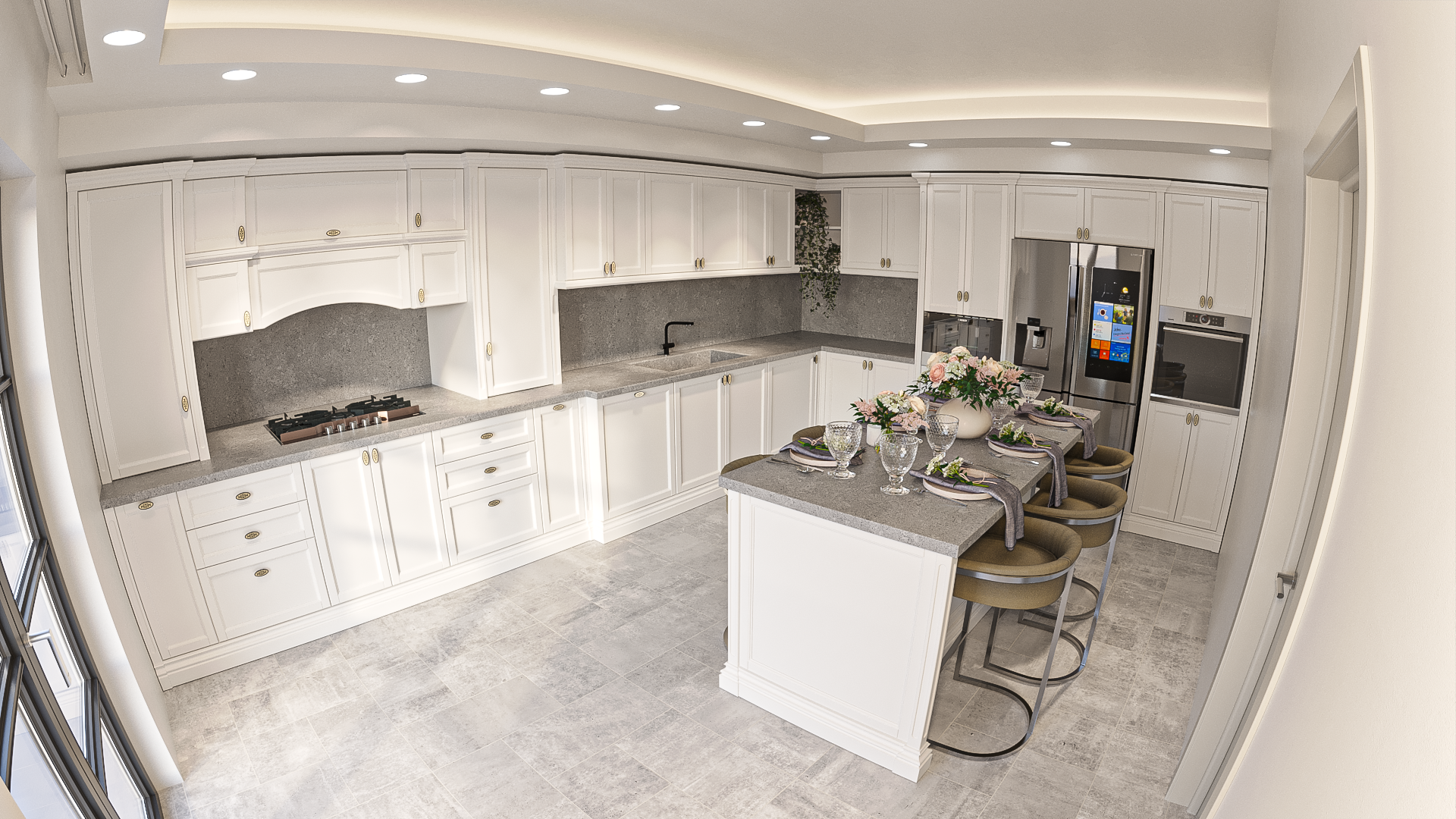 Insule din lemn masiv la comandă