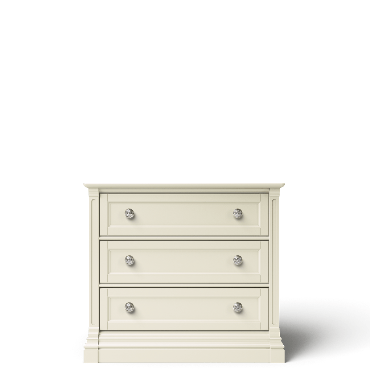 Comodă Imperio din Lemn Masiv cu 3 Sertare