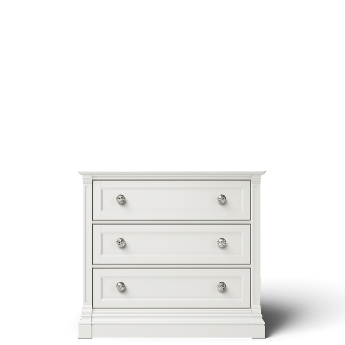 Comodă Imperio din Lemn Masiv cu 3 Sertare