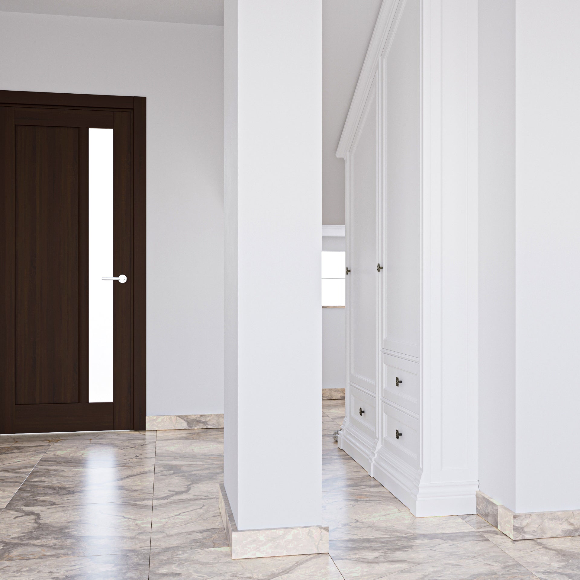 Mobilier de hol din lemn masiv la comandă