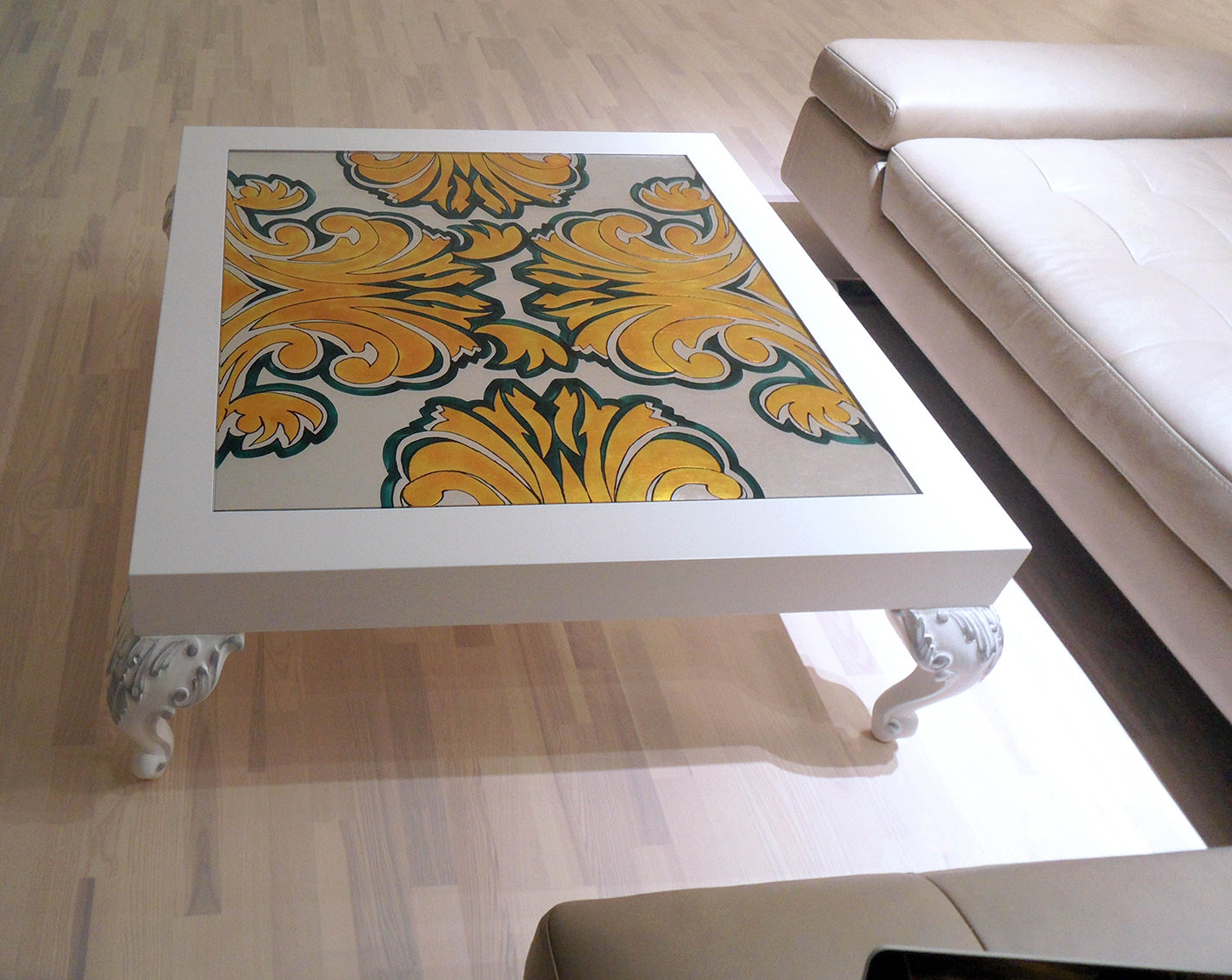 Mese de cafea din lemn masiv la comandă