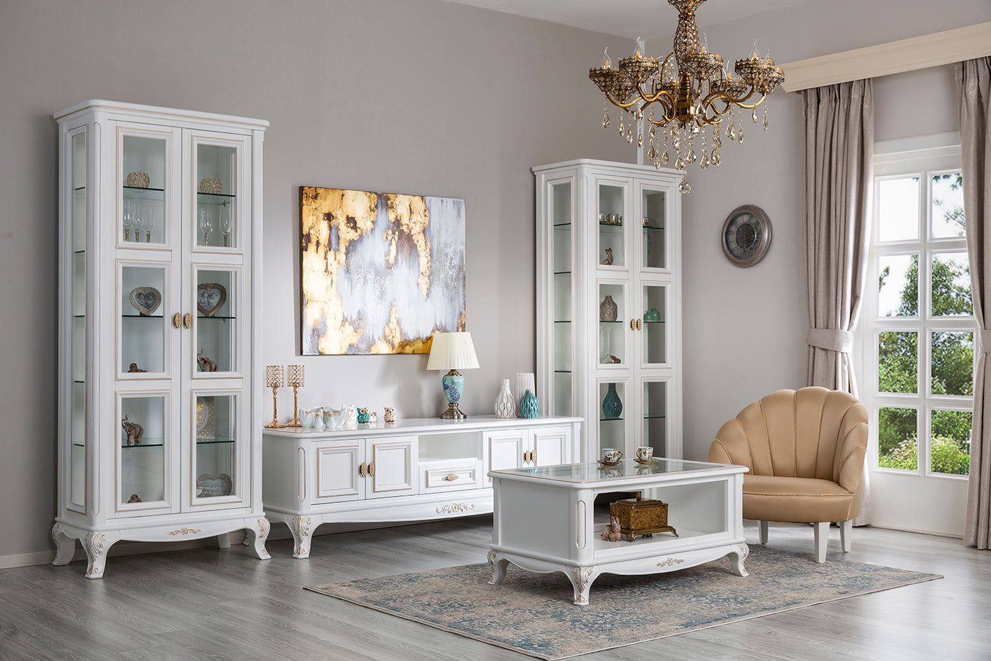 Mese de cafea din lemn masiv la comandă