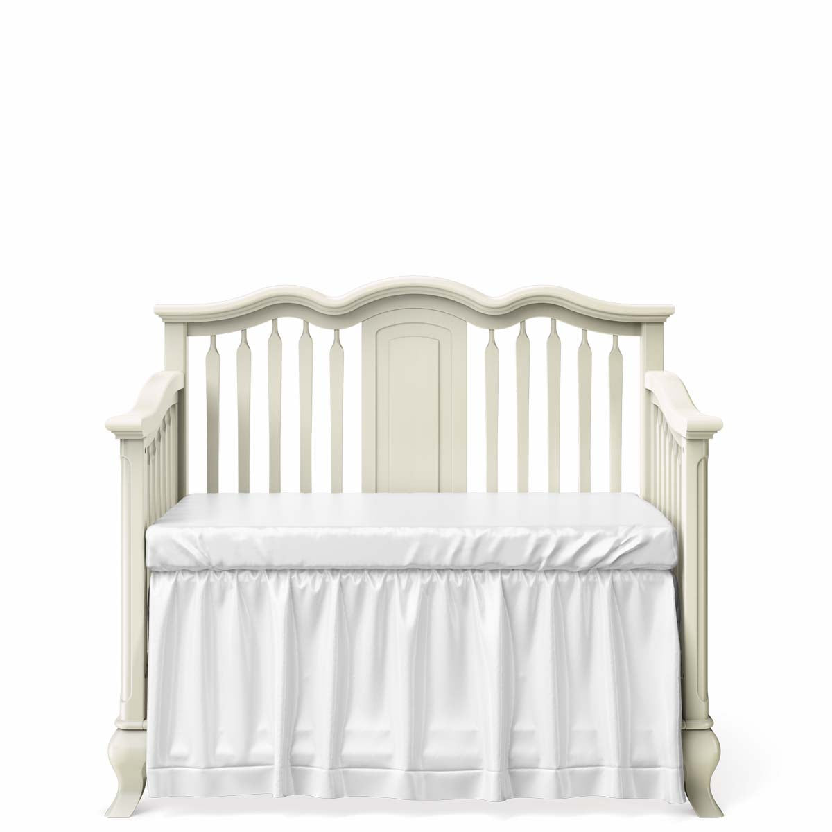 Pătuț Convertibil Cleopatra cu Baluștri din Lemn Masiv