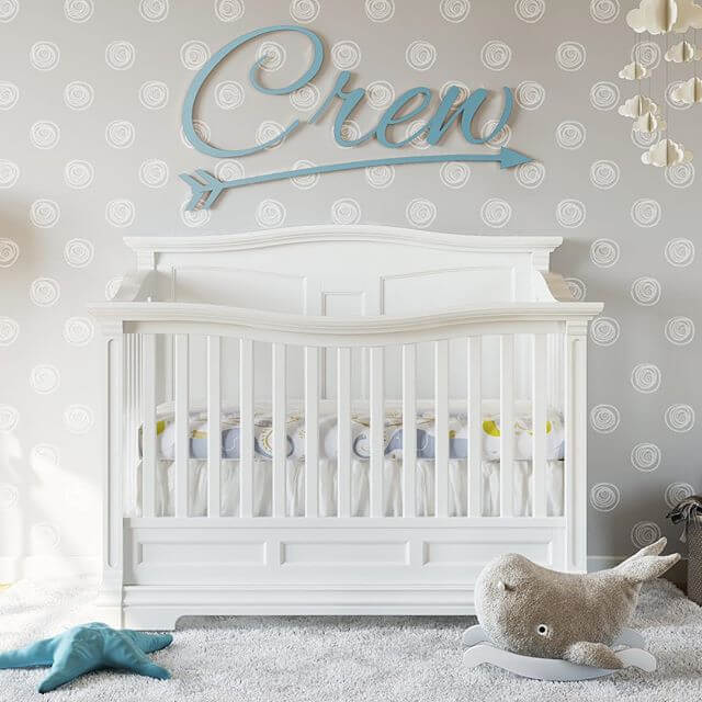 Pătuț Convertibil 4-în-1 Imperio cu Spate Plin din Lemn Masiv