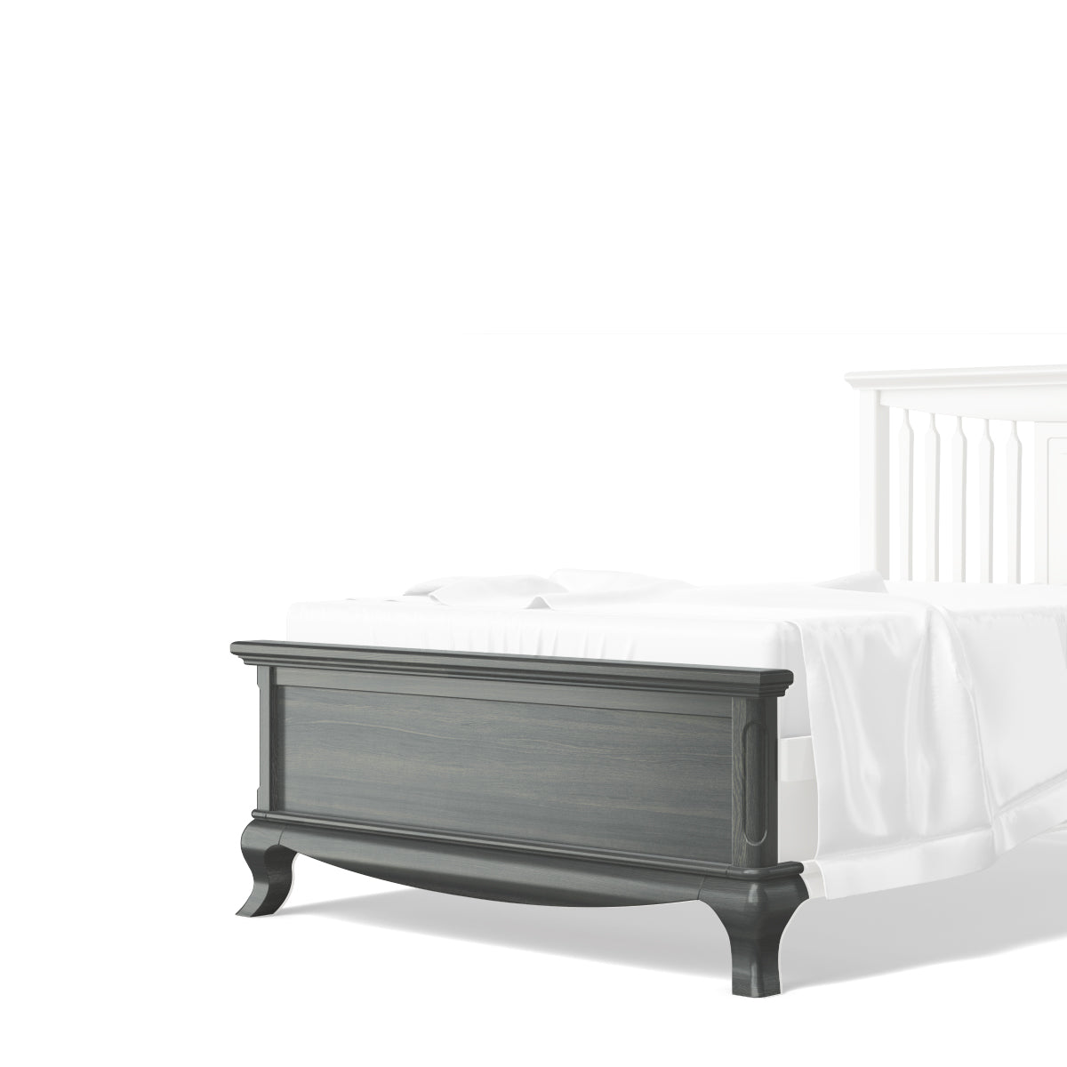 Tăblie Joasă din Lemn Masiv pentru Pat Full Cleopatra