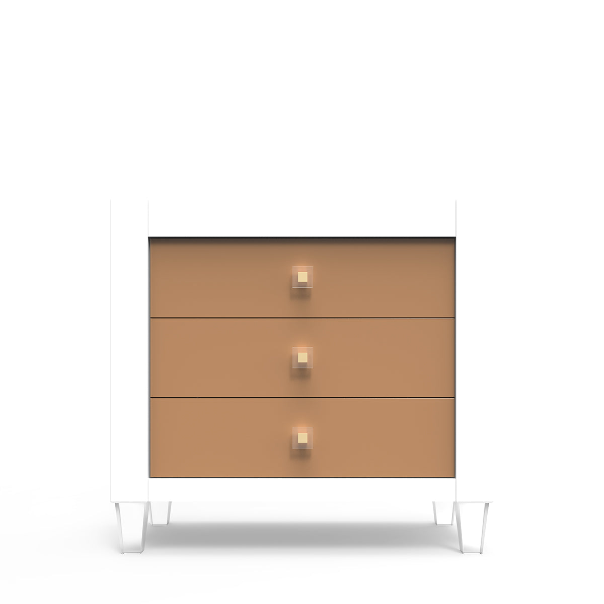 Comodă Millenario din Lemn Masiv cu 3 Sertare