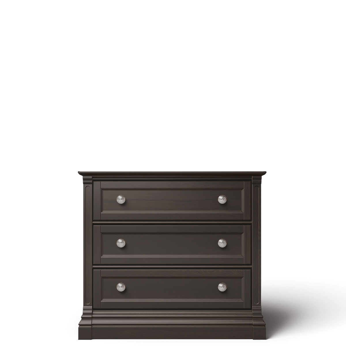 Comodă Imperio din Lemn Masiv cu 3 Sertare