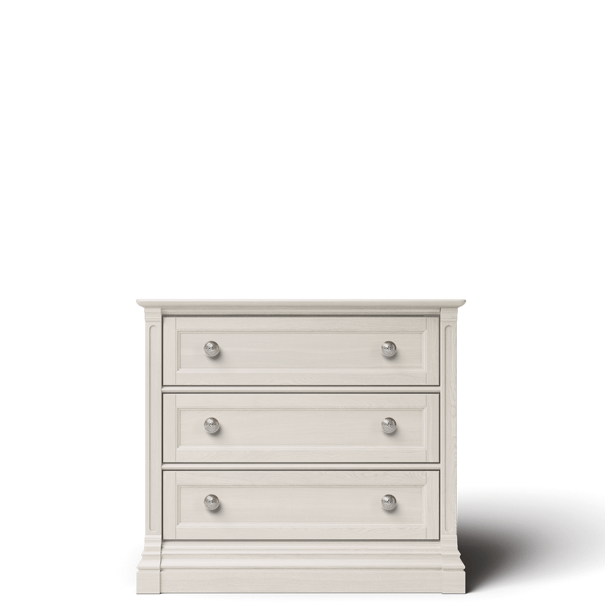 Comodă Imperio din Lemn Masiv cu 3 Sertare