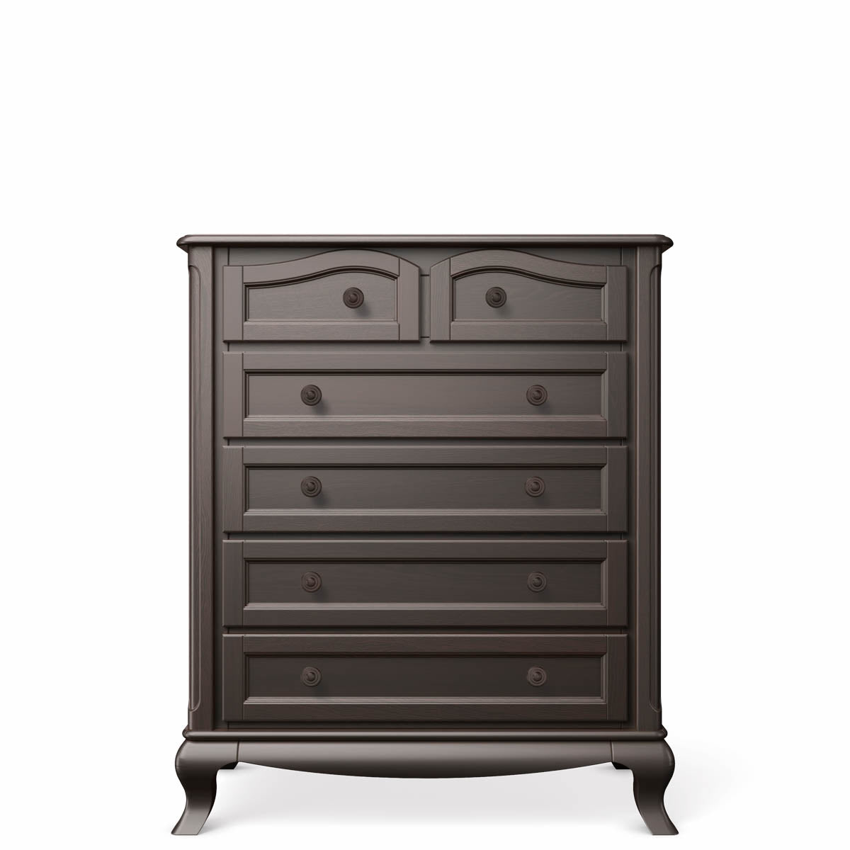 Comodă Cleopatra cu Șase Sertare din Lemn Masiv