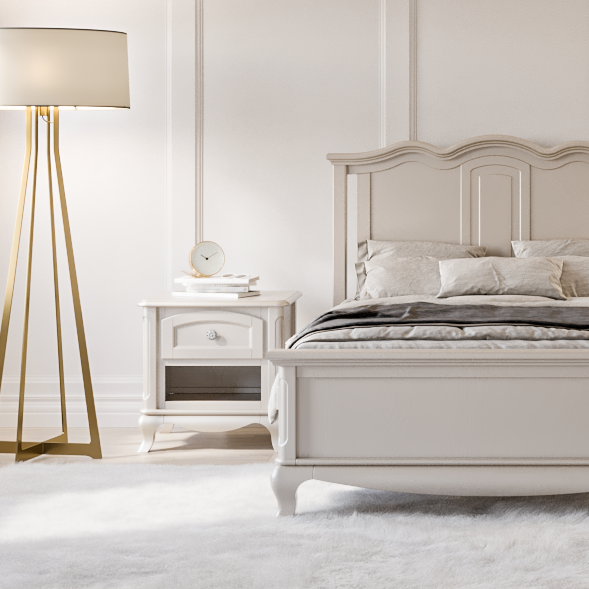 Noptieră Cleopatra din Lemn Masiv