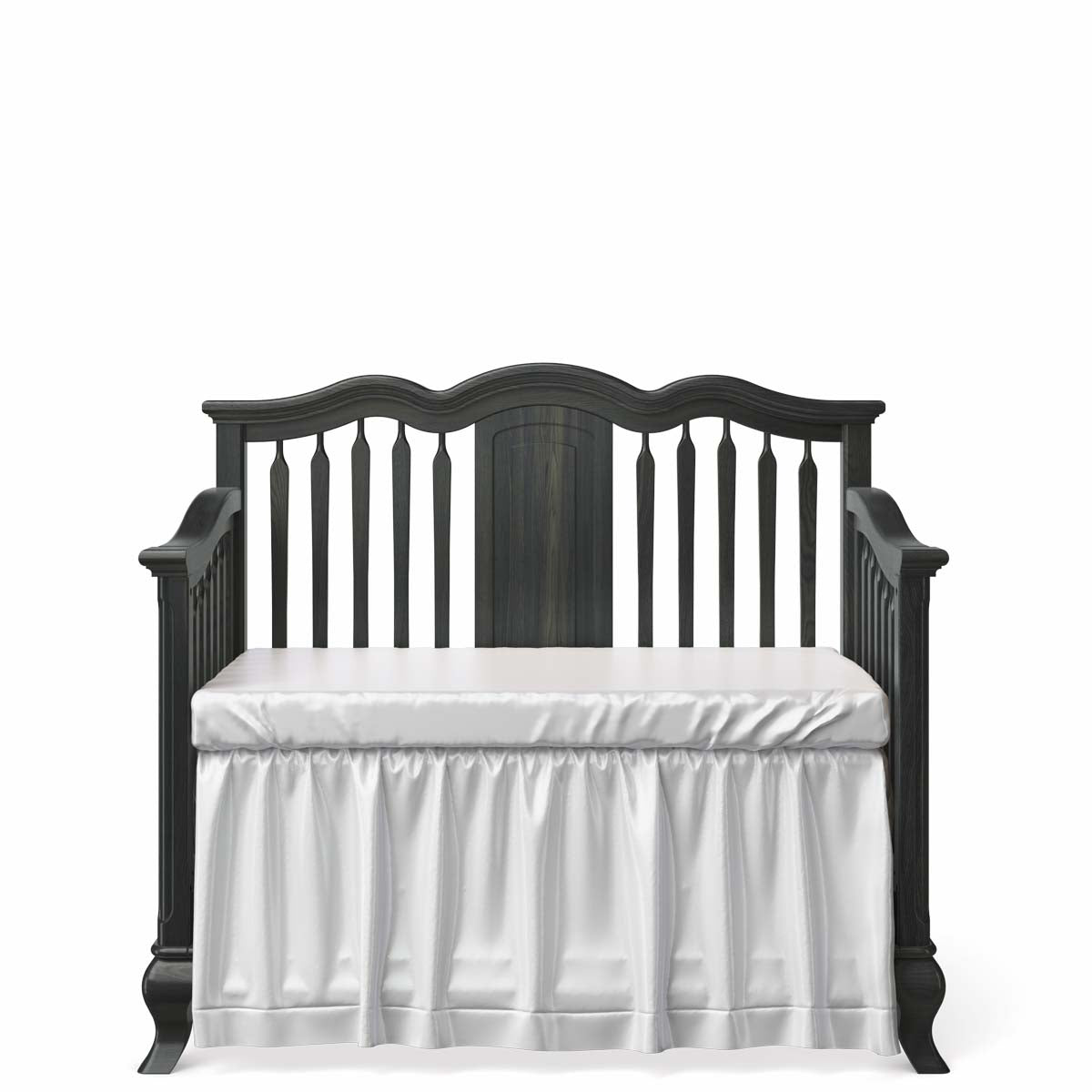 Pătuț Convertibil Cleopatra cu Baluștri din Lemn Masiv