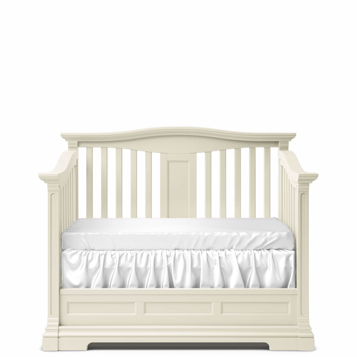 Pătuț Convertibil Imperio din Lemn Masiv cu Baluștri