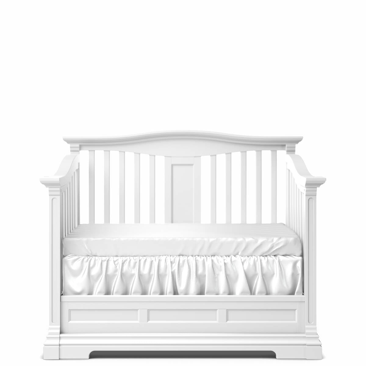 Pătuț Convertibil Imperio din Lemn Masiv cu Baluștri