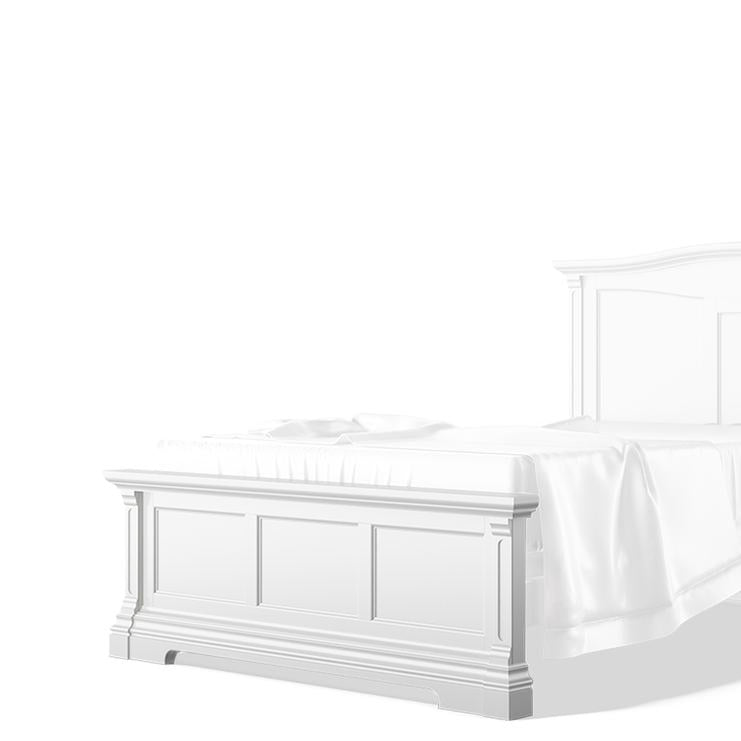 Tăblie Joasă Imperio din Lemn Masiv Accesoriu Conversie Pat Full