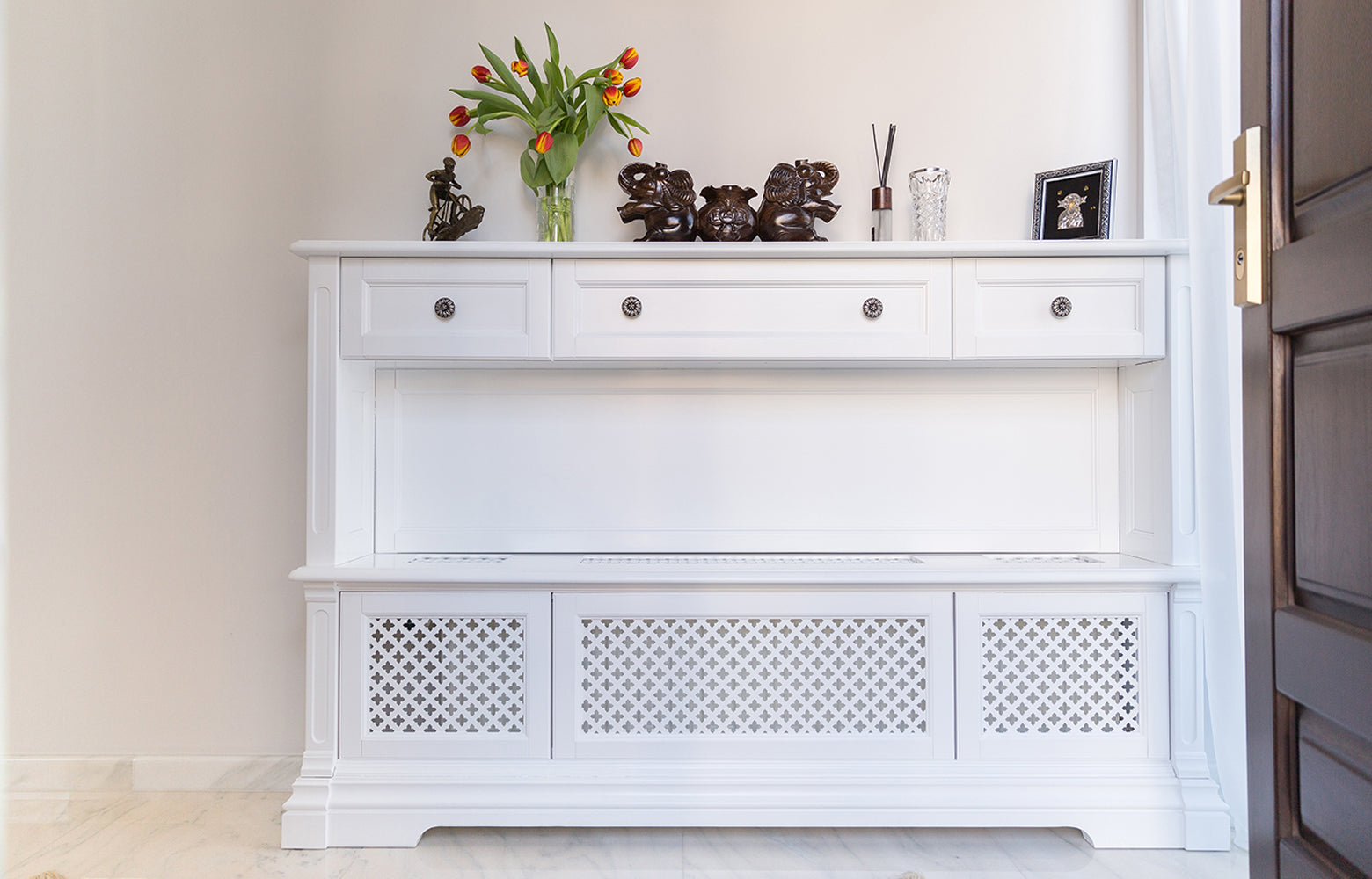 Mobilier de hol din lemn masiv la comandă