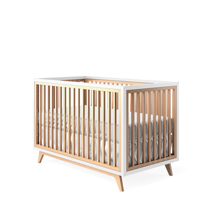 Patut convertibil Uptown ABC din Lemn Masiv