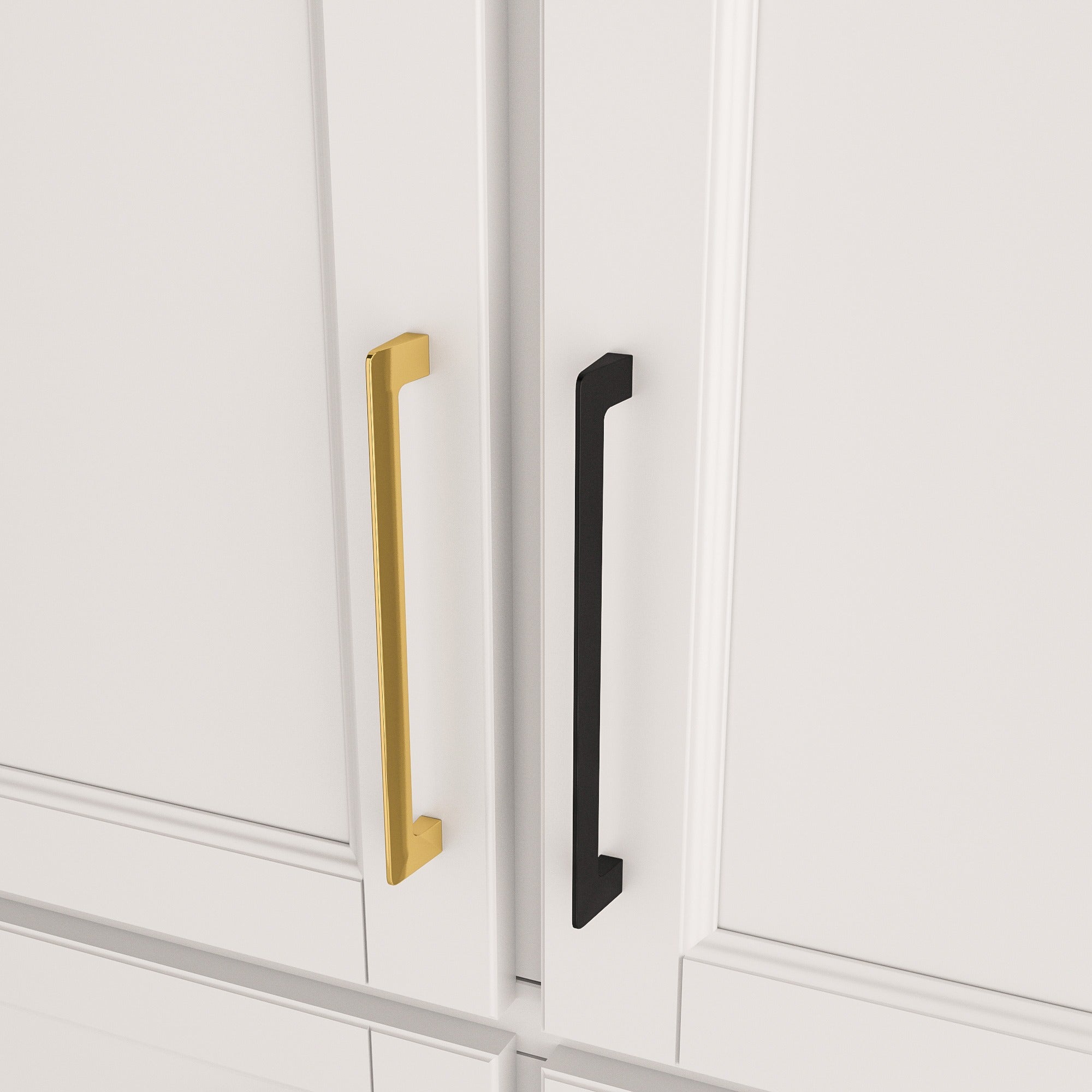 Maner metalic | Negru