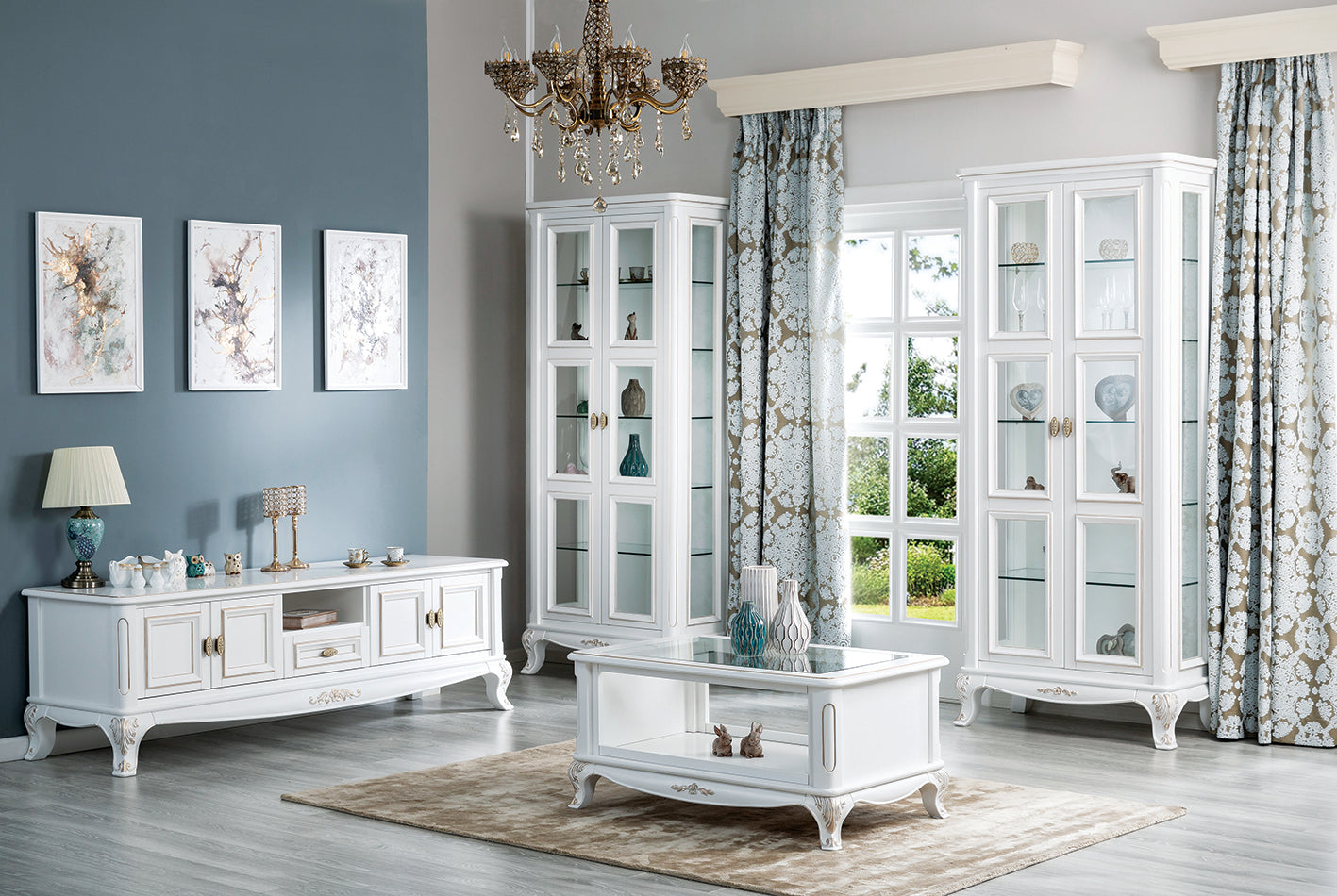 Mese de cafea din lemn masiv la comandă