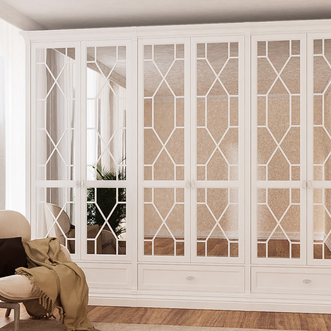 Dulap si dressing din lemn masiv la comanda