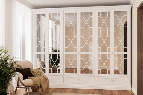 Dulap si dressing din lemn masiv la comanda