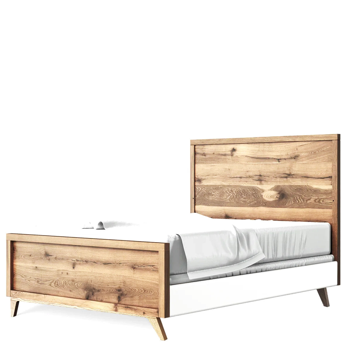 Pat Dormitor Uptown din Lemn Masiv