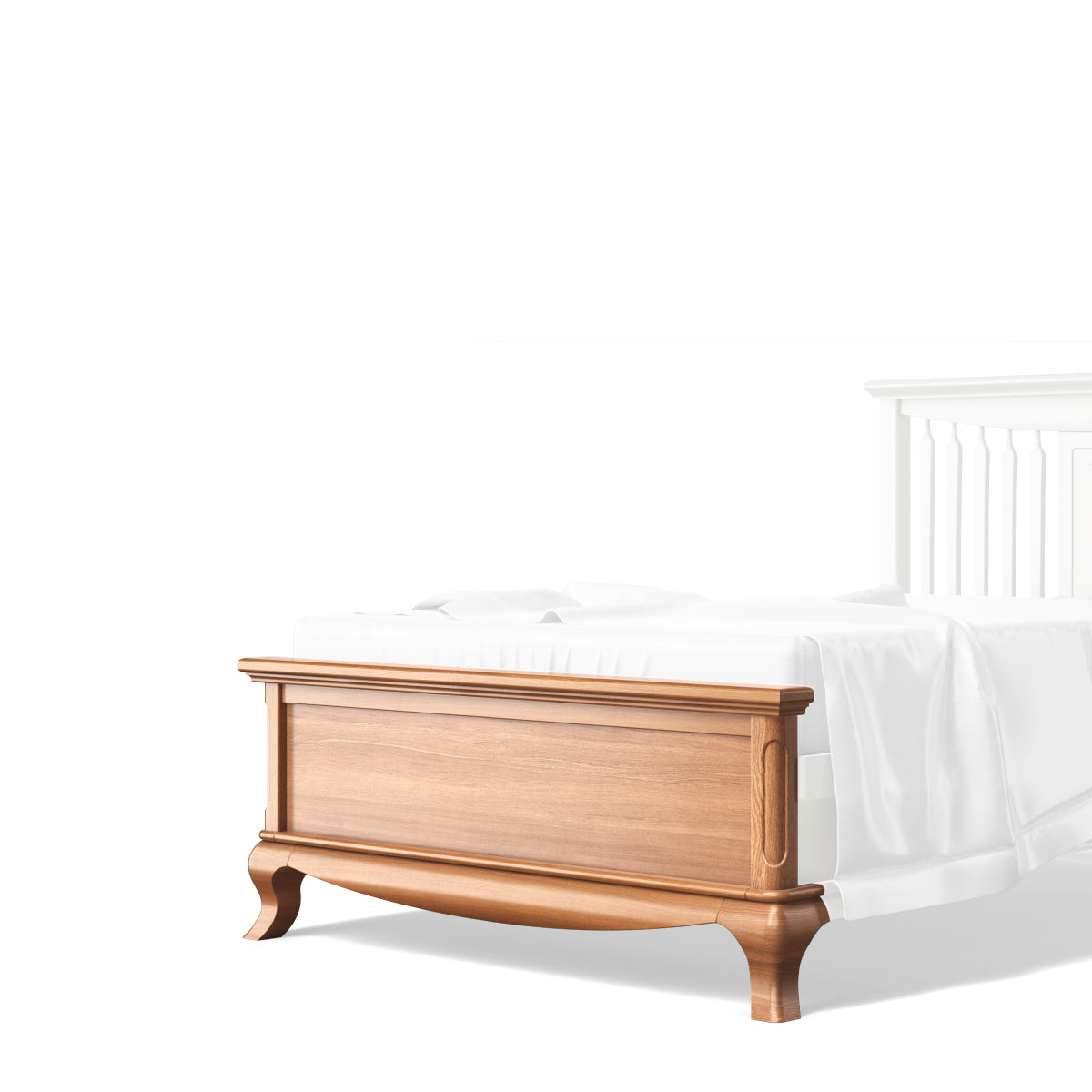 Tăblie Joasă Antonio din Lemn Masiv