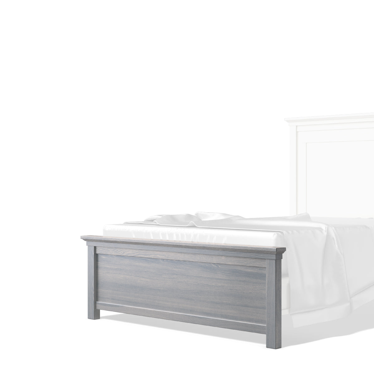 Tăblie Joasă Karisma din Lemn Masiv pentru Conversie Pat