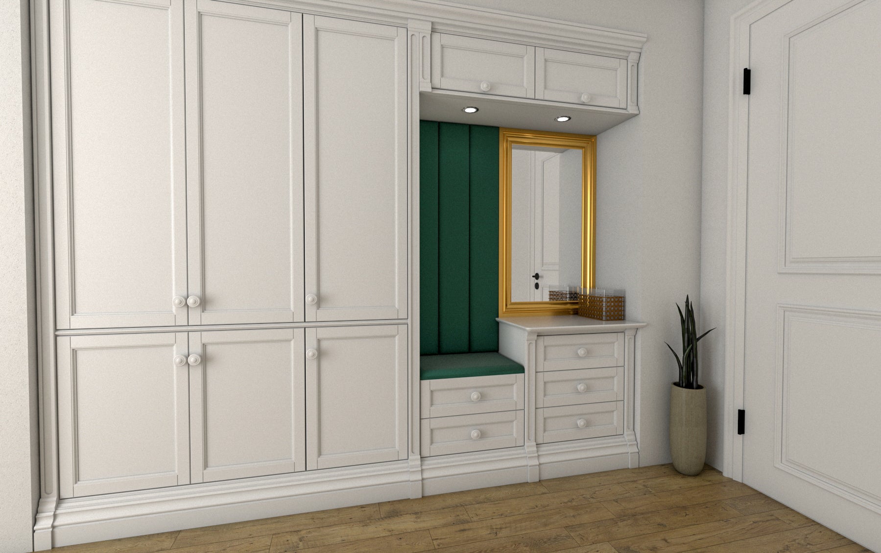 Mobilier de hol din lemn masiv la comandă