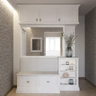 Mobilier de hol din lemn masiv la comanda