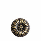 Buton Floare Rotunda | Bronz