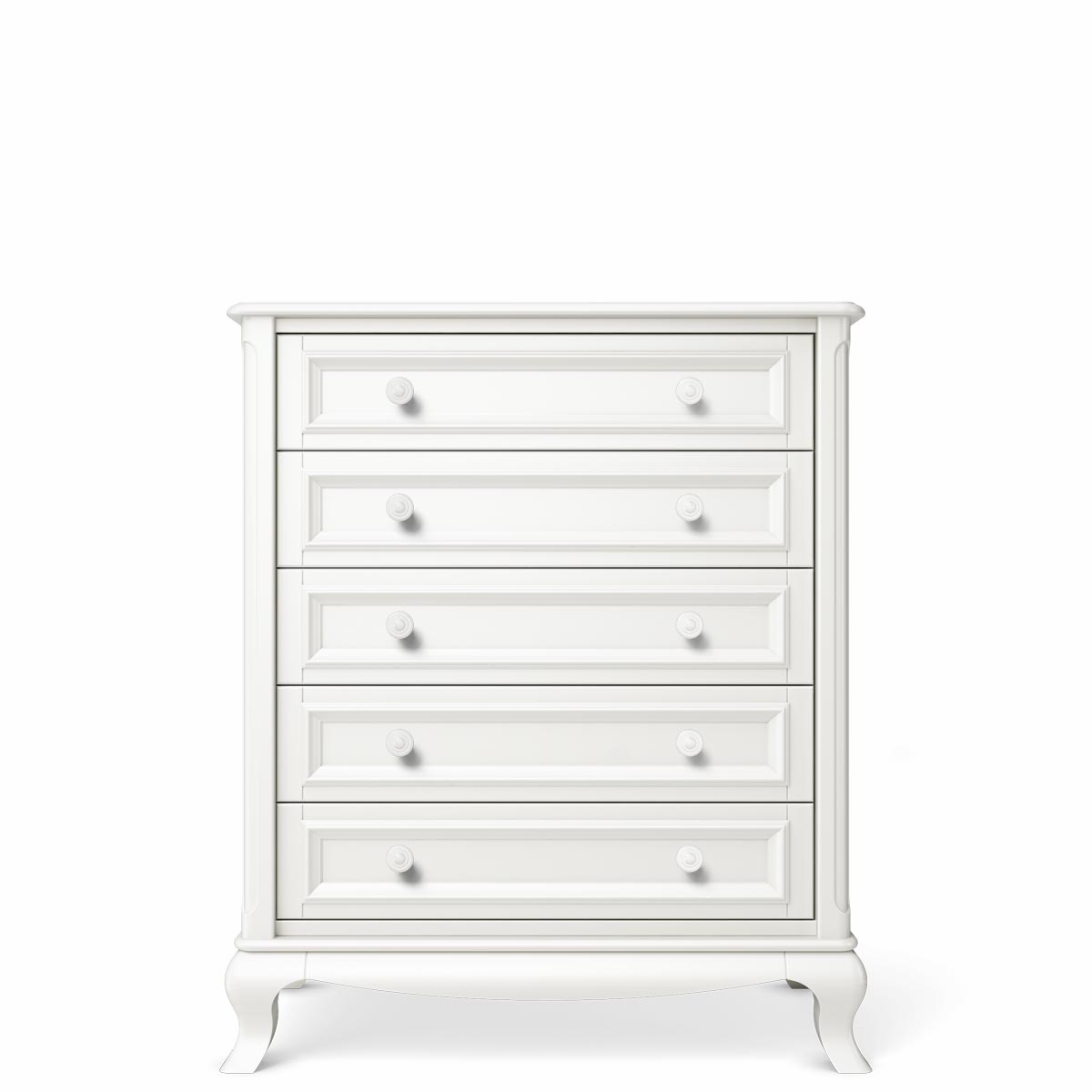 Comodă Antonio cu Cinci Sertare din Lemn Masiv