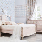 Pat dormitor Cleopatra cu spate balustrii