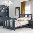 Pat dormitor Karisma cu spate balustrii