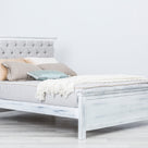 Pat dormitor Karisma cu tapiterie