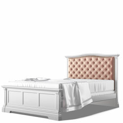 Pat dormitor Imperio cu tapiterie