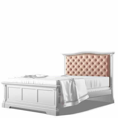 Pat dormitor Imperio cu tapiterie