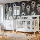 Patut convertibil Antonio cu spate balustrii