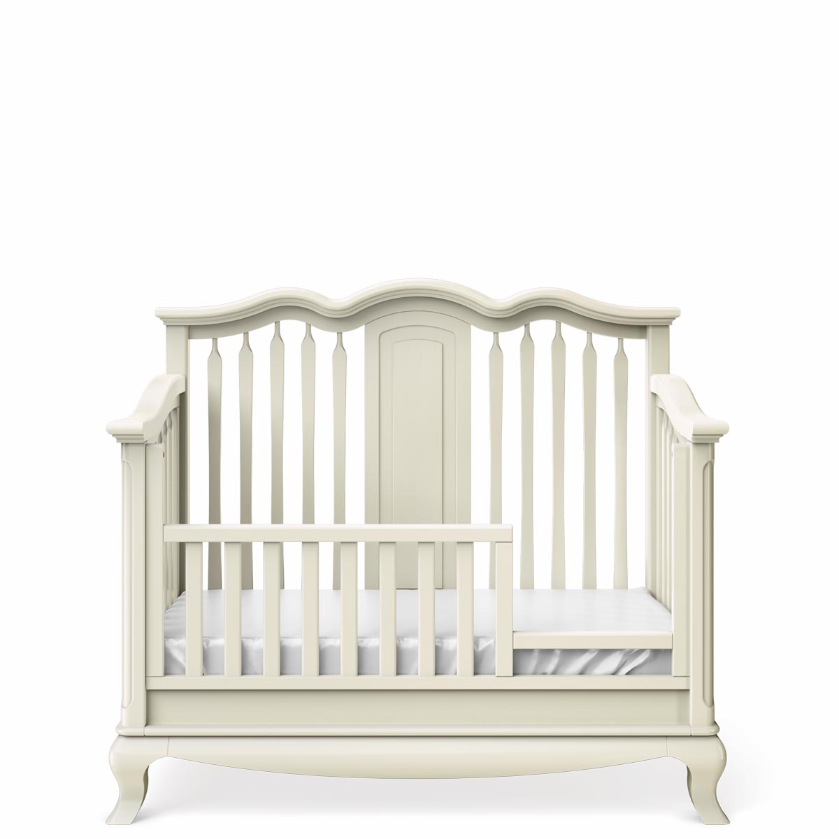 Pătuț Convertibil Cleopatra cu Baluștri din Lemn Masiv