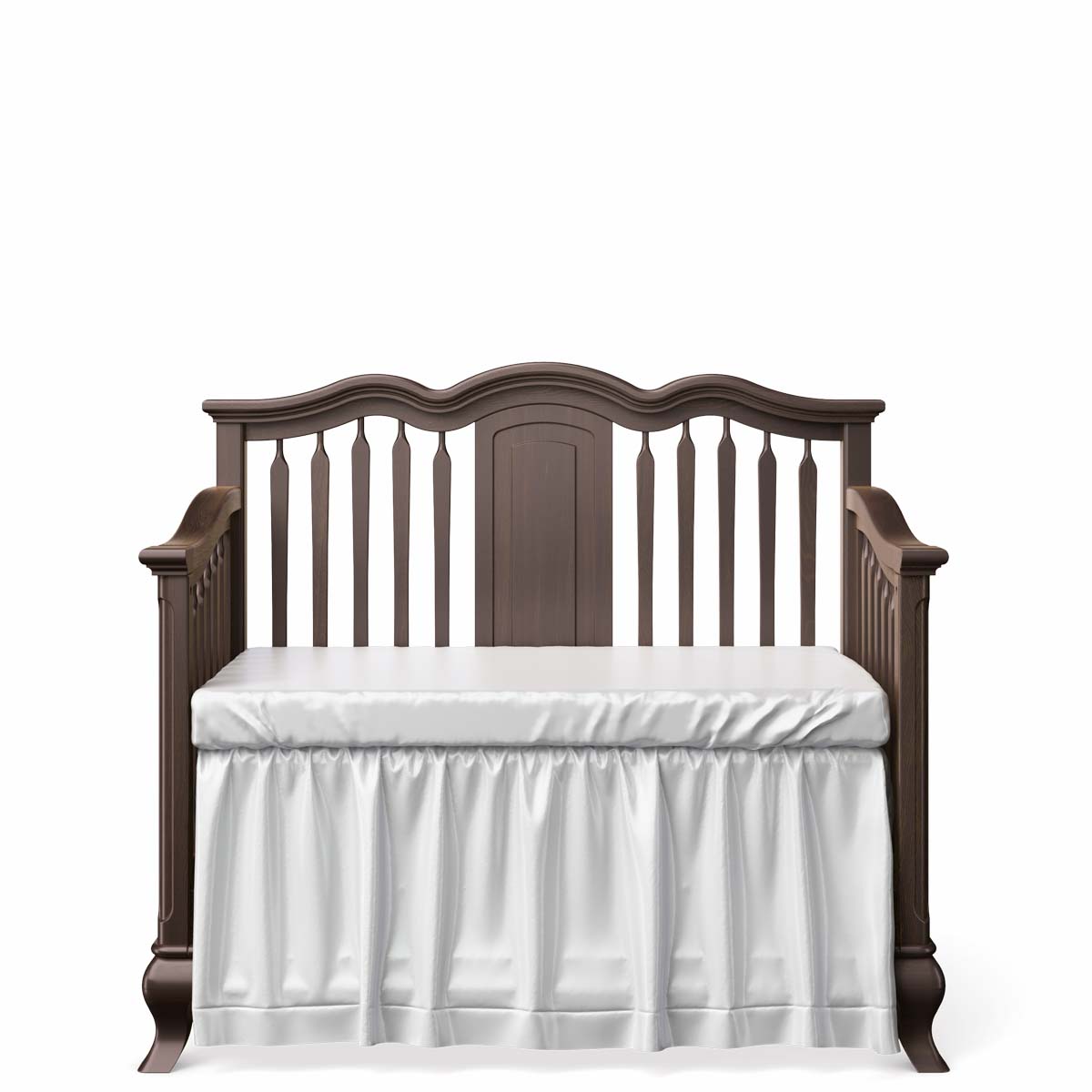 Pătuț Convertibil Cleopatra cu Baluștri din Lemn Masiv