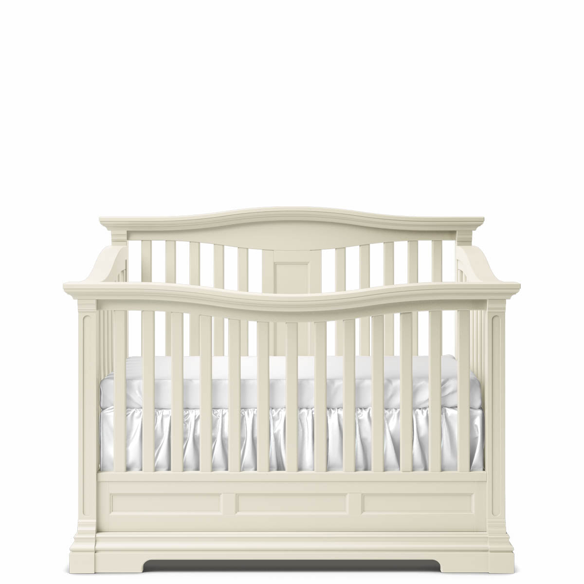 Pătuț Convertibil Imperio din Lemn Masiv cu Baluștri