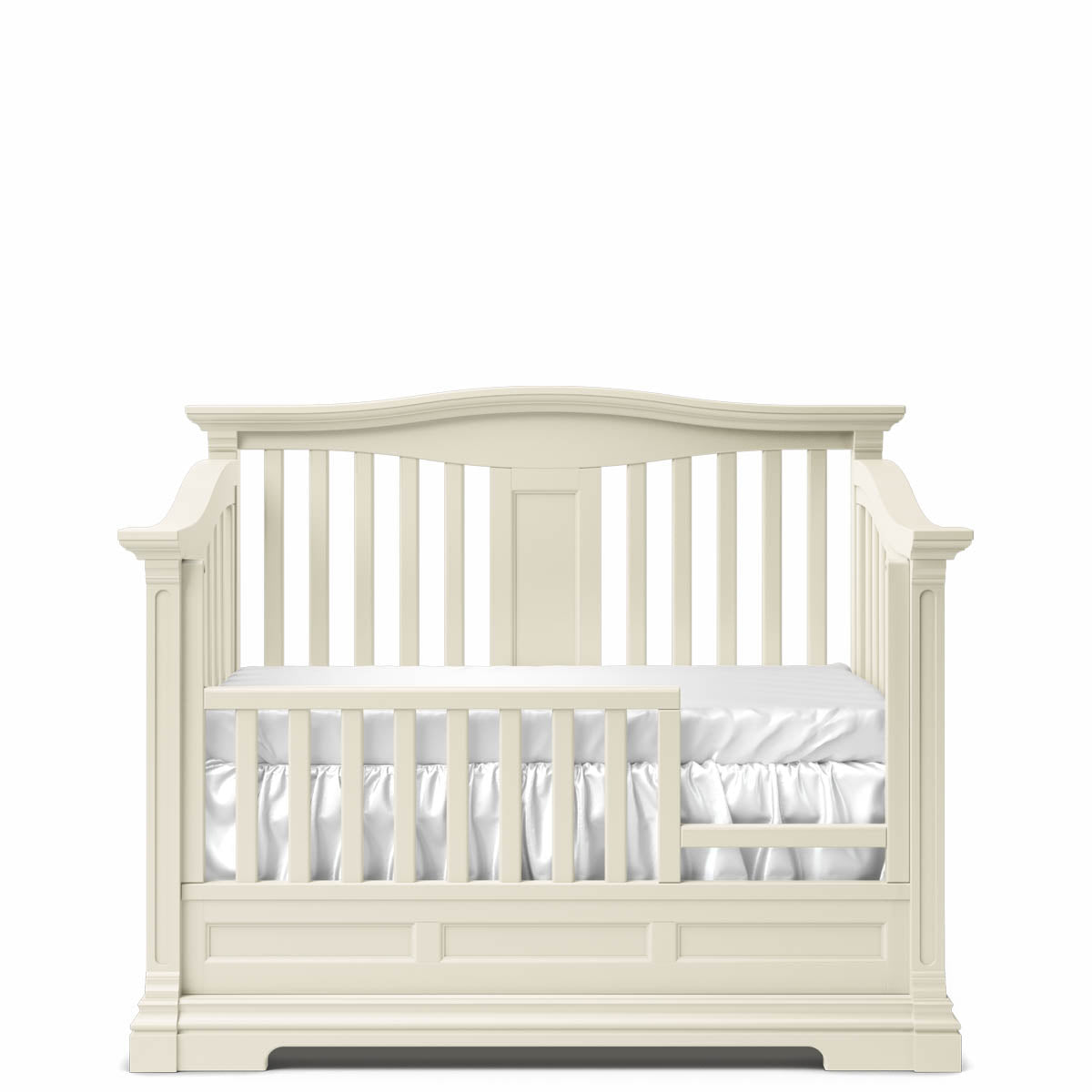 Pătuț Convertibil Imperio din Lemn Masiv cu Baluștri