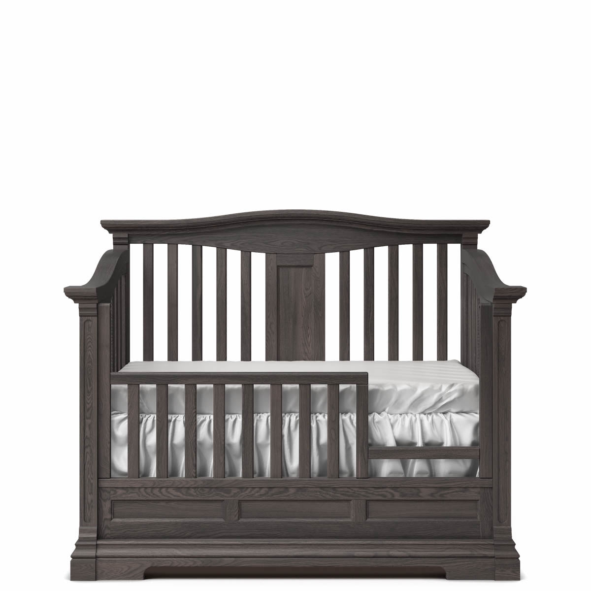 Pătuț Convertibil Imperio din Lemn Masiv cu Baluștri