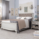 Pat dormitor Antonio cu tapiterie