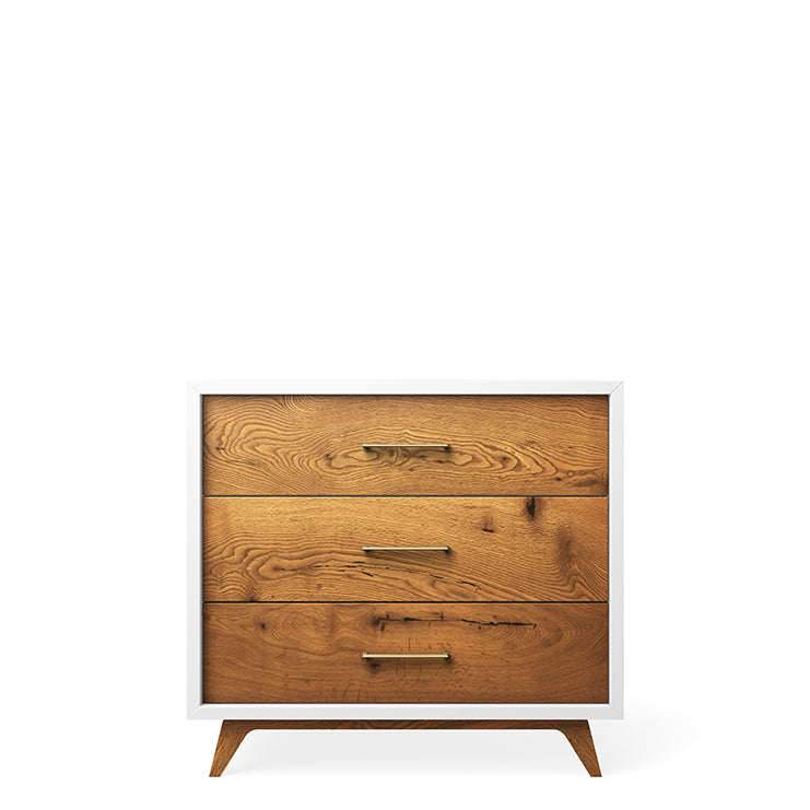 Comodă Uptown din Lemn Masiv cu 3 Sertare