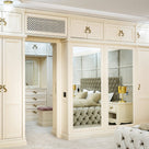 Dulap si dressing din lemn masiv la comanda