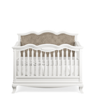 Patut convertibil Cleopatra cu panou tapitat